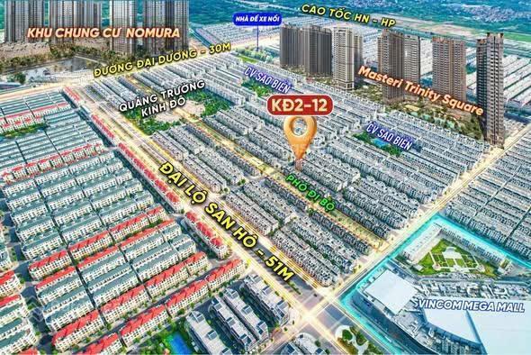 Hàng hiếm hiếm có biệt thự góc vip hiếm có kinh đô 2  ocp2, 31.9 tỷ