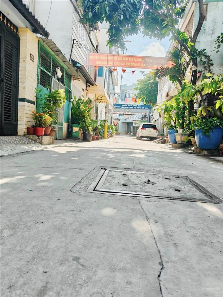 Ngay aeon tân phú  2 mặt hẻm tải thông  sẵn dòng tiền  3 tầng  64m  nhỉnh 6