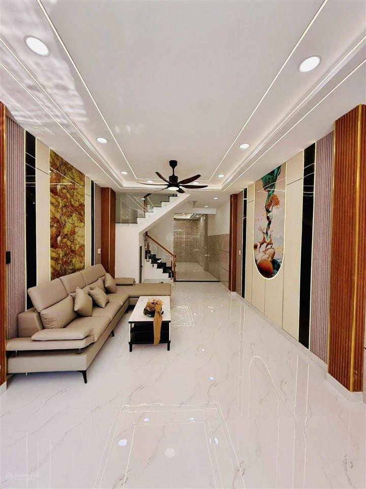 Ngay chợ gò xoài  nhà mặt tiền mới 3 tầng  sổ hồng 2026  chỉ 5.x tỷ