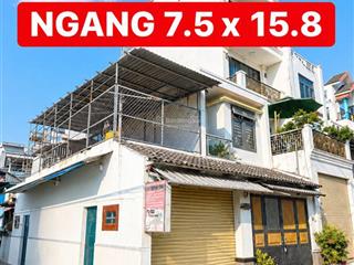 Gần chợ gò xoài  2 mặt thoáng  hẻm ô tô thông  118m2 ngang 7.5  nhỉnh 5 tỷ
