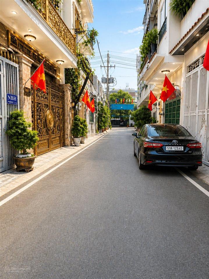 Lưu chí hiếu gần công viên hồ bơi hẻm 6m thông 76m giá chỉ 7.x tl