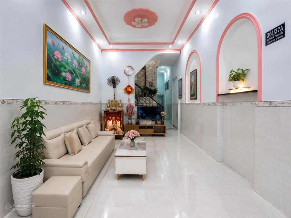 Bán nhà phú thọ hòa tân phú 74m2 ngang 4.4m hẻm xe hơi đỗ cửa sẵn dòng tiền chỉ 5.7 tỷ