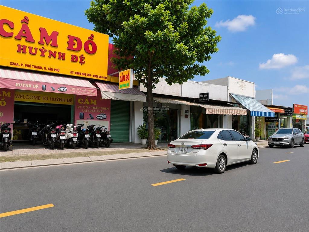 Giảm giá tốt  chỉ 8 tỷ nhà 2 mặt tiền thoại ngọc hầu 114m2  kd đỉnh  sẵn dòng tiền