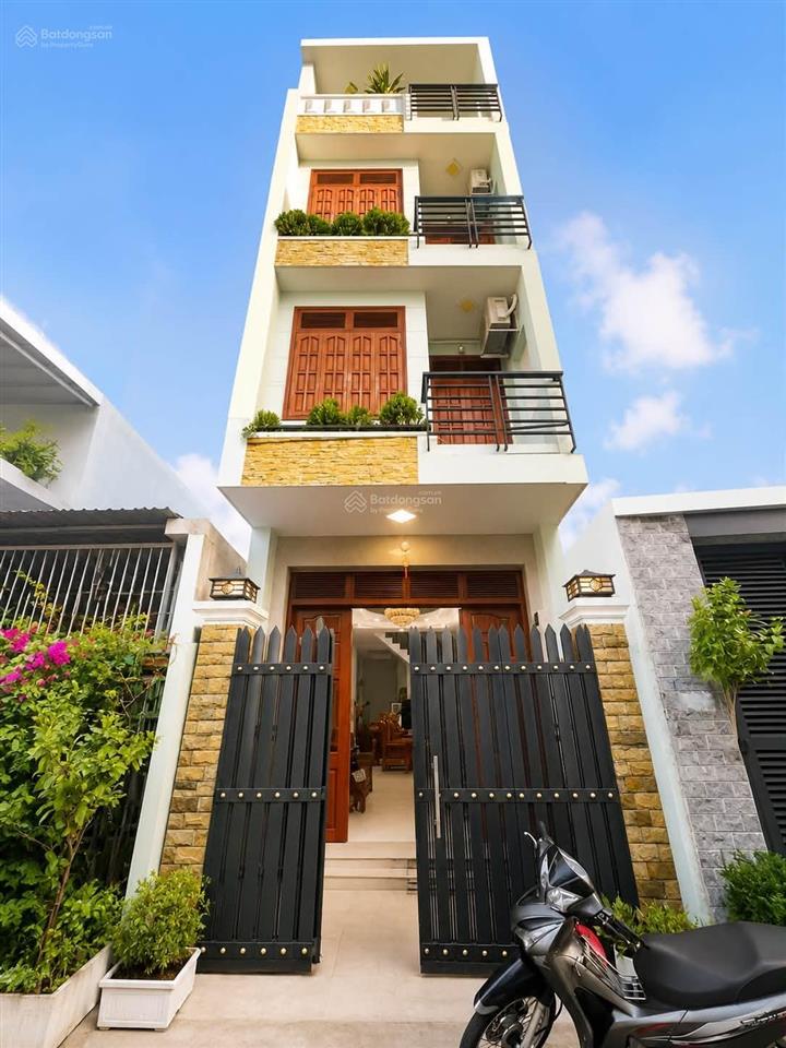 Bán nhà hẻm nhựa 6m gần chợ gò xoài, 70m2, 4 tầng, nhà mới nhỉnh 8 tỷ