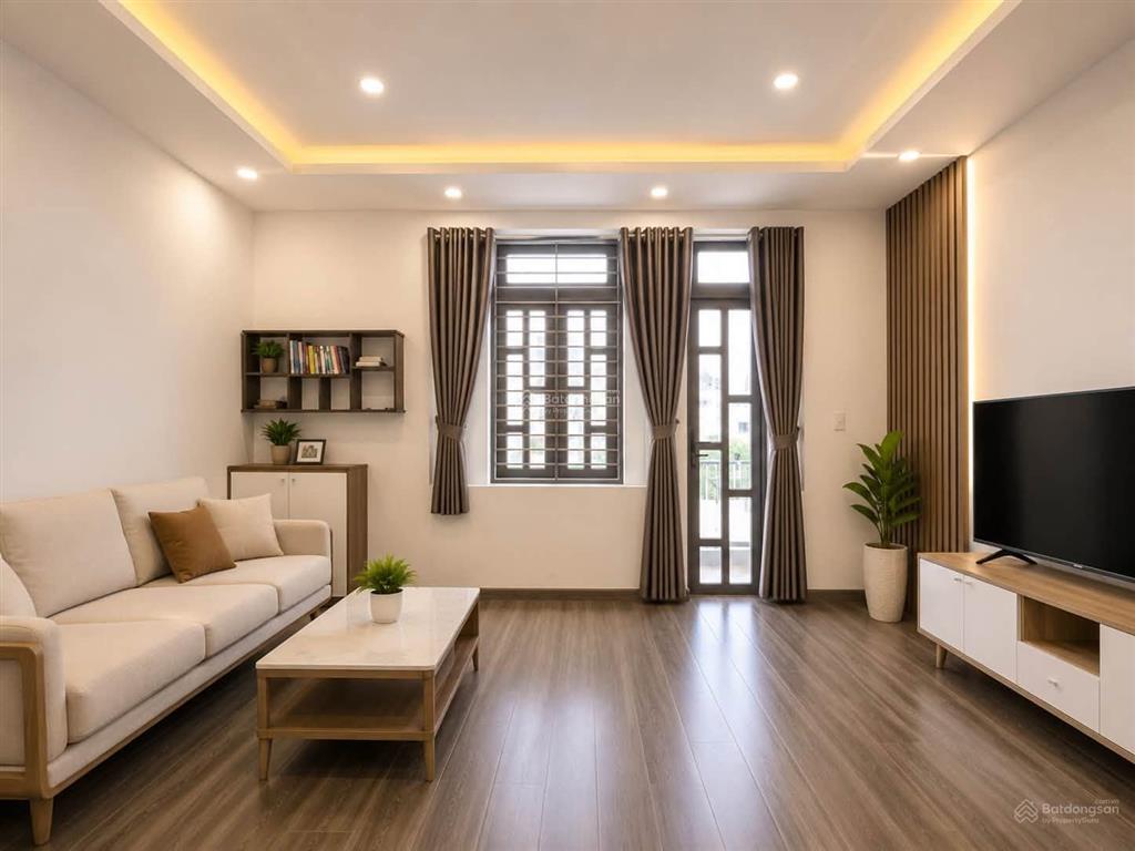 Giáp aeon tân phú  gần chợ gò xoài  hẻm tải  nhà đẹp 3 tầng 75m ngang 5 chỉ 6.x