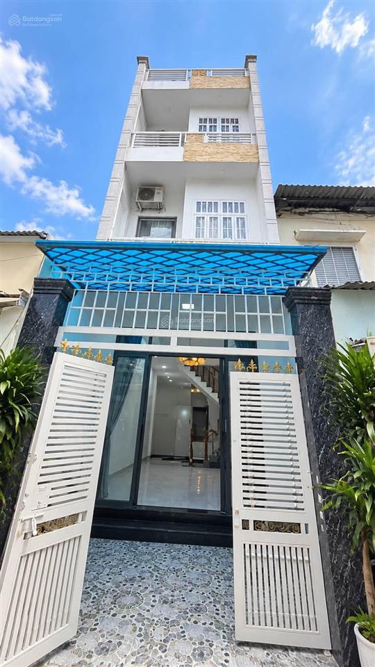 Phú thọ hòa hẻm xe hơi thông nhà 64m 4 tầng nhỉnh 7 tỷ