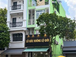 Tân sơn nhì mặt tiền lô góc không lộ giới 4 tầng chỉ 20.x
