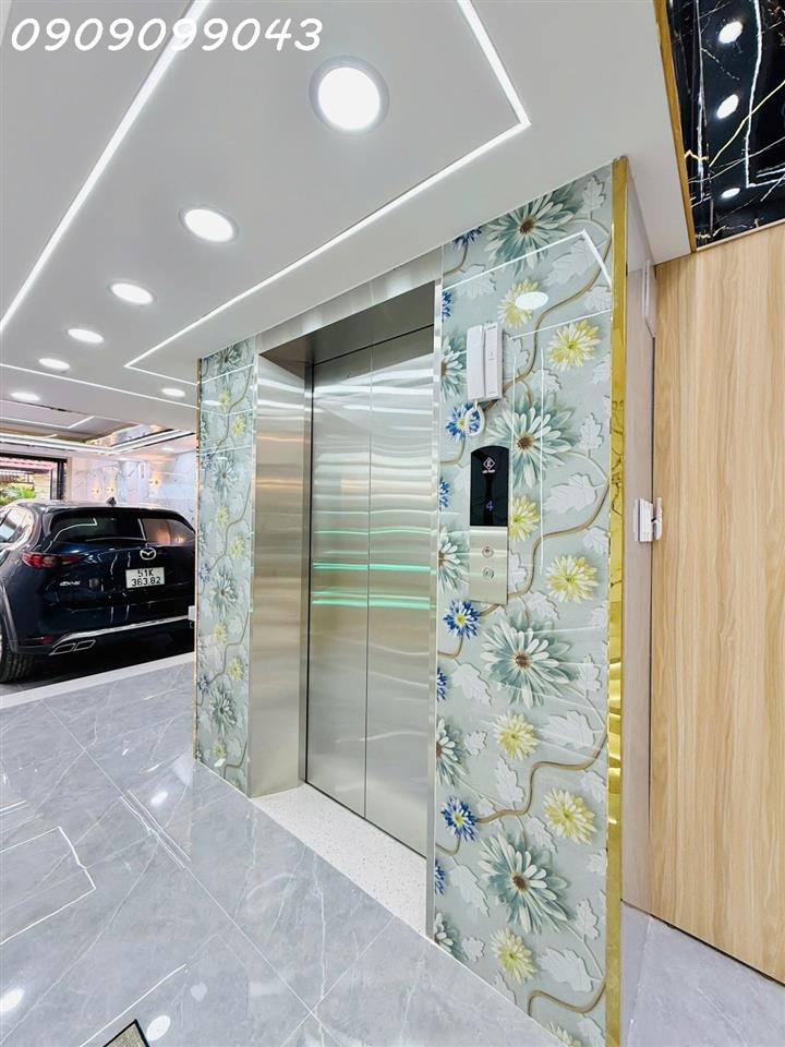 SIÊU PHẨM 6 TẦNG THANG MÁY – HẺM NHỰA XE HƠI NÉ – GẦN MẶT TIỀN