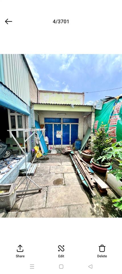 Bán nhà nát cấp 4, 71m2 hẻm xe hơi sát mặt tiền 226 nguyễn bình sổ riêng