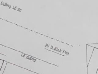 Bán nhà mt, kdc bình phú, phường bình phú (quận 6 cũ) với giá 16,5 tỷ, nội thất cơ bản