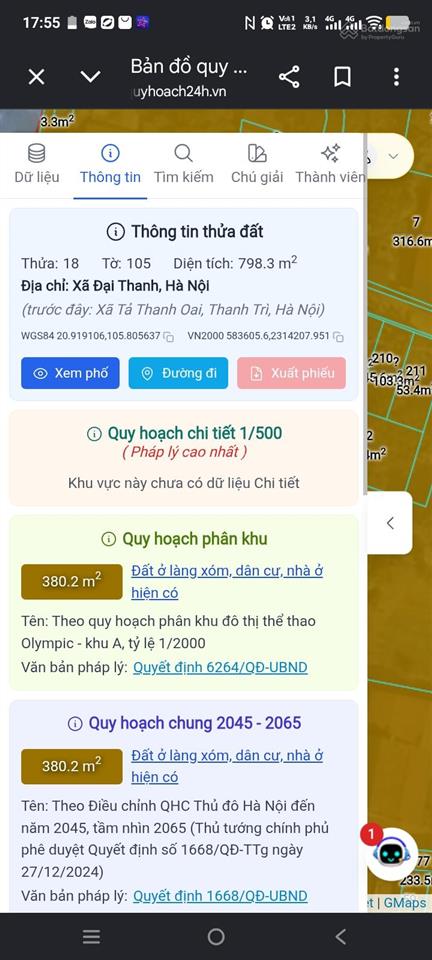 Bán đất tại ngõ 11, siêu quần, thanh trì, 2,2 tỷ, 80m2