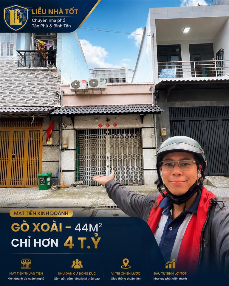 Mặt tiền giá trong hẻm chỉ nhỉnh 4 tỷ, cơ hội không đến lần hai!