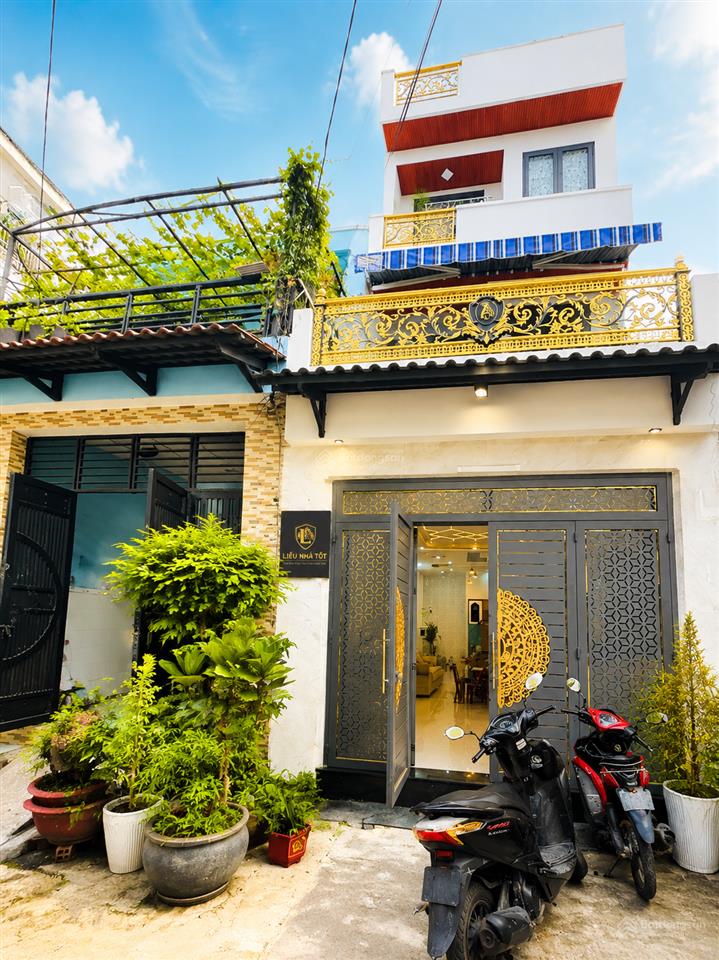 Giảm sốc 300 triệu  nhà sát mặt tiền gò xoài  hẻm 8m thông  chỉ 5.9 tỷ