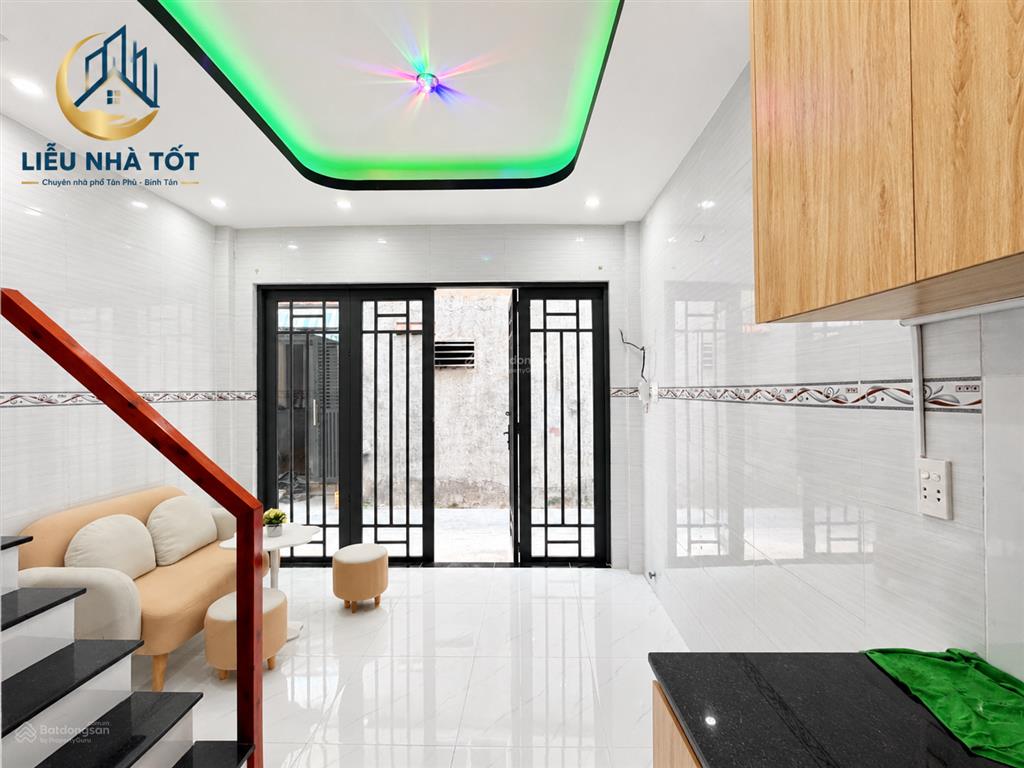 Nhà nhỏ xinh  sổ hồng chuẩn chỉnh  phú thọ hòa  tân phú | 3 tầng | 2pn | mới 100%  ở ngay