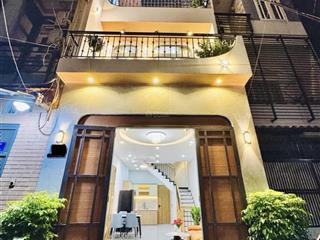 Hẻm xe hơi bùi đình tuý 3 tầng 4pn xe ngủ trong nhà