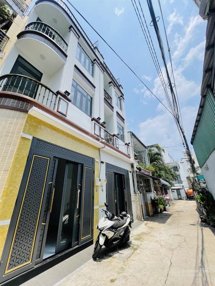 Giảm chào 400 triệu
hẻm xe hơi lê quang định, phan văn trị, bình thạnh, btct 4 tầng, 4pn,