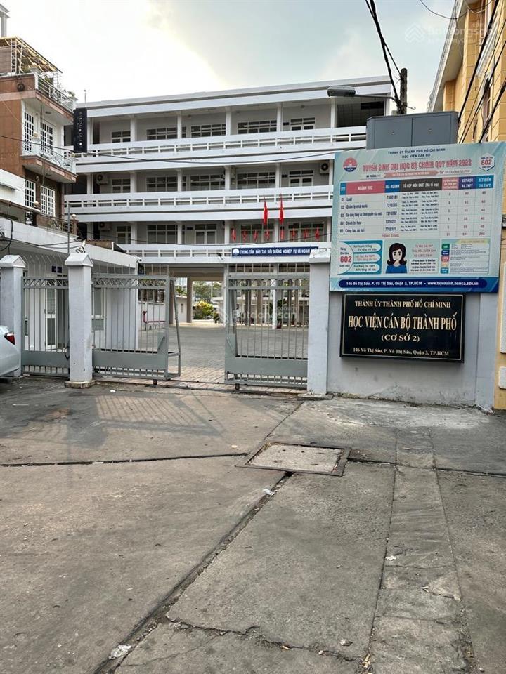 10x5m 50m2 võ thị sáu  quận 3, nhà nát phù hợp đầu tư chdv