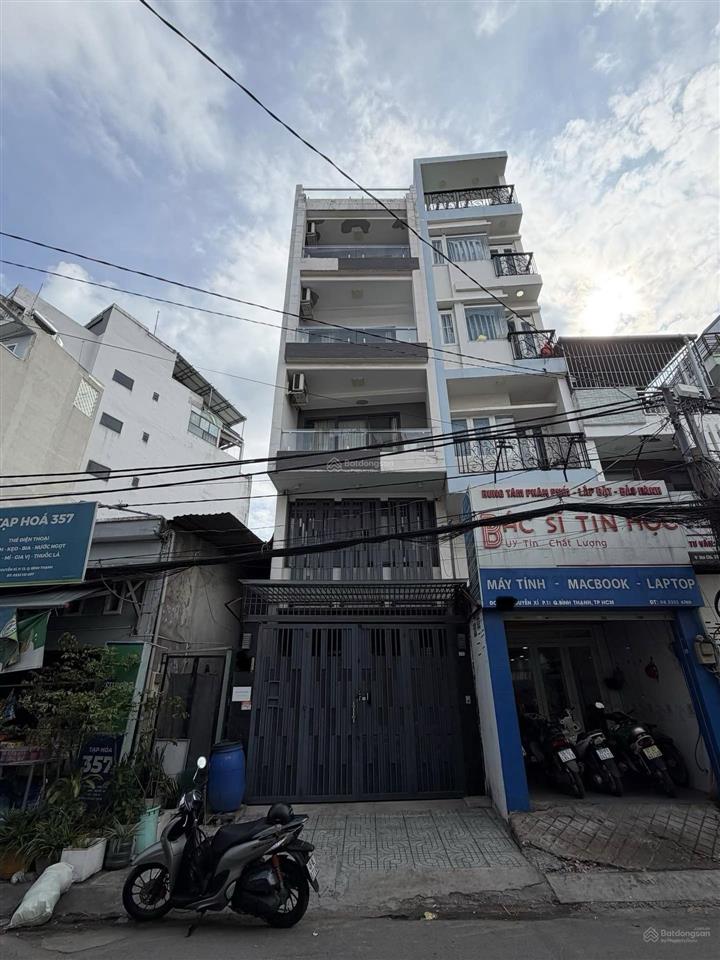Siêu phẩm chdv 7 tầng  bình thạnh  cho thuê 40tr  có hầm  có thang máy