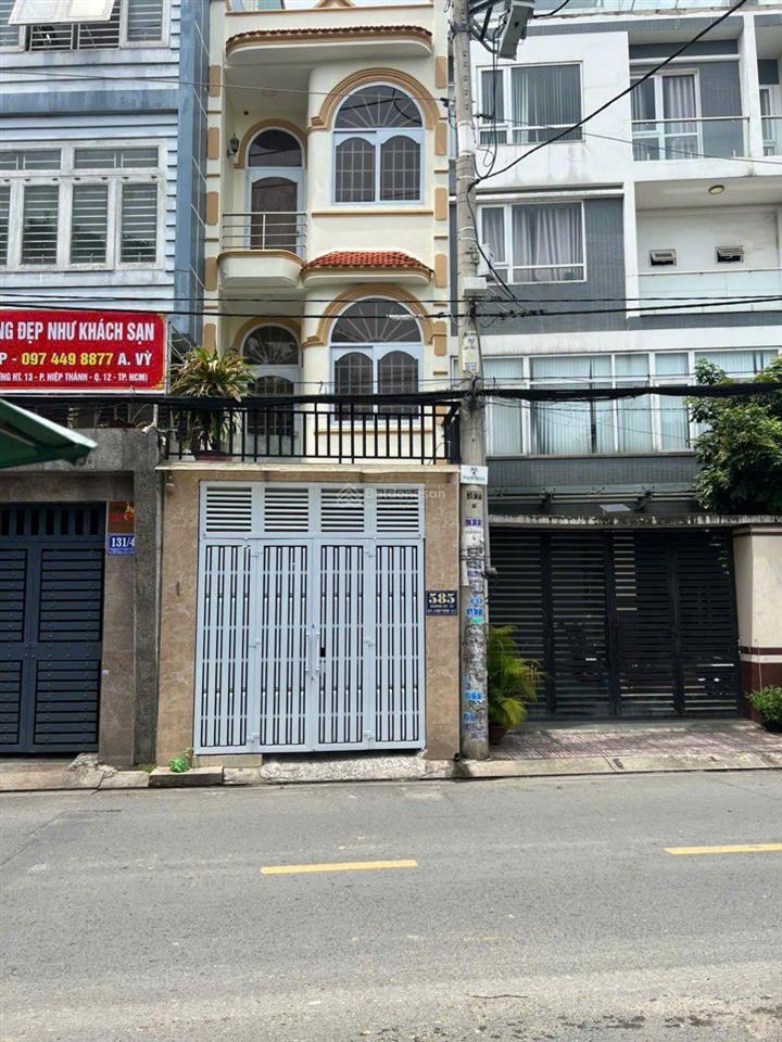 Nhà mặt tiền kinh doanh hiệp thành 13, gần chợ đông quang