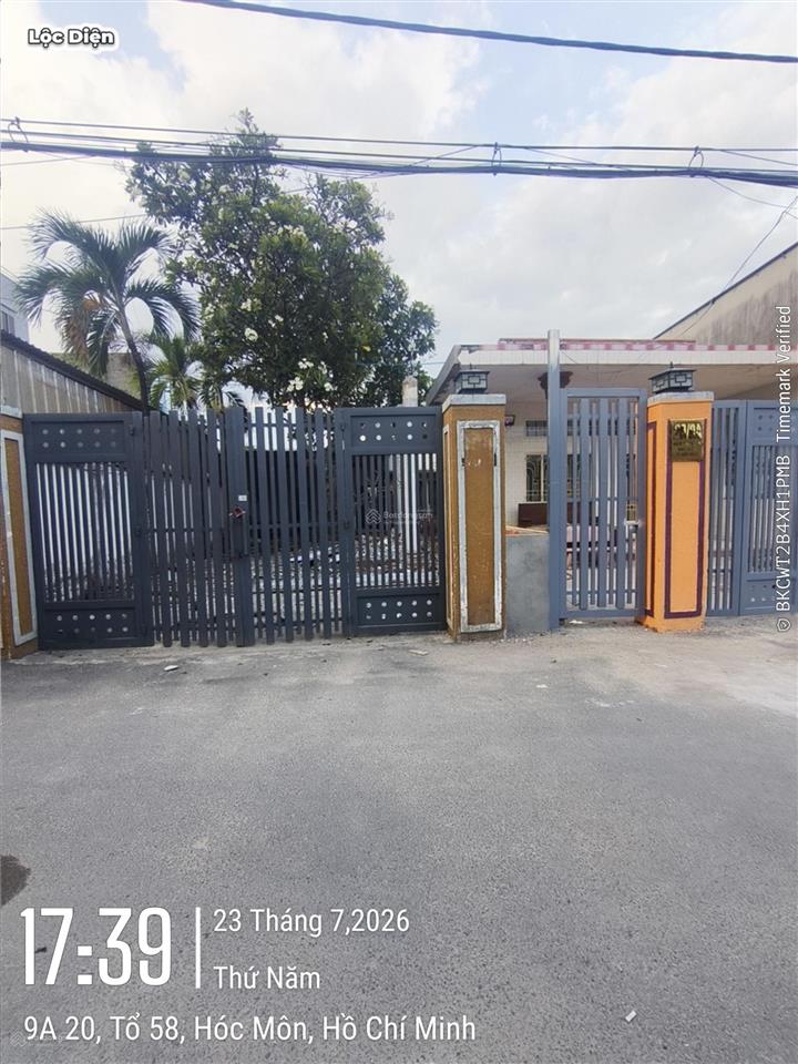 Lô đất ngang 6m ngay gần chợ hóc môn 1 sẹc ngắn trưng nữ vương nở hậu đẹp