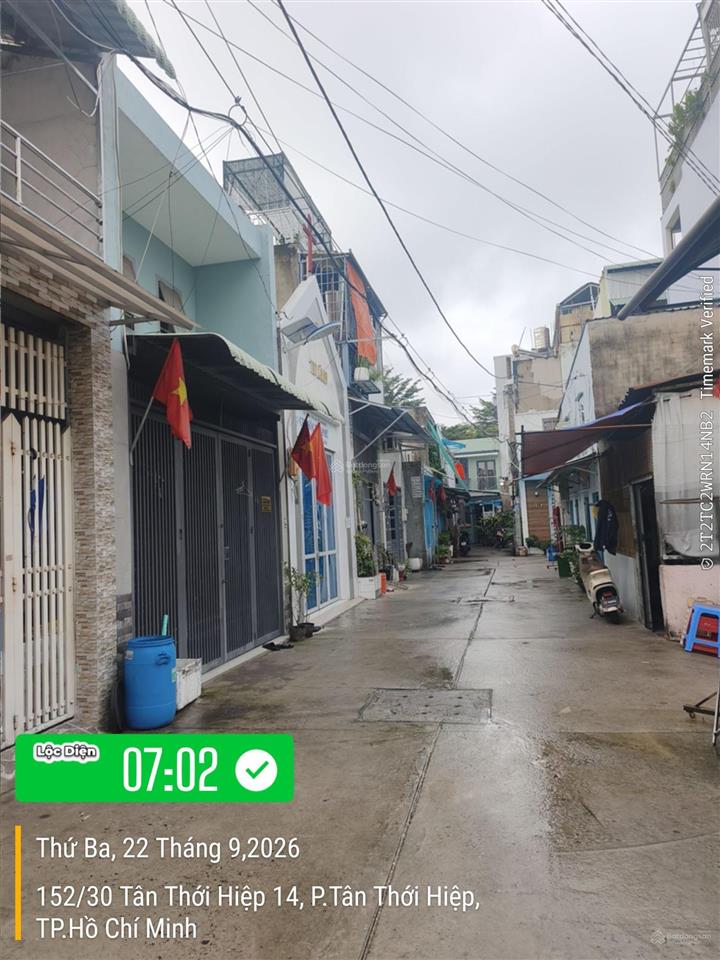 Bán gấp đất tân thới hiệp gần trường nguyễn hiền gần mega market