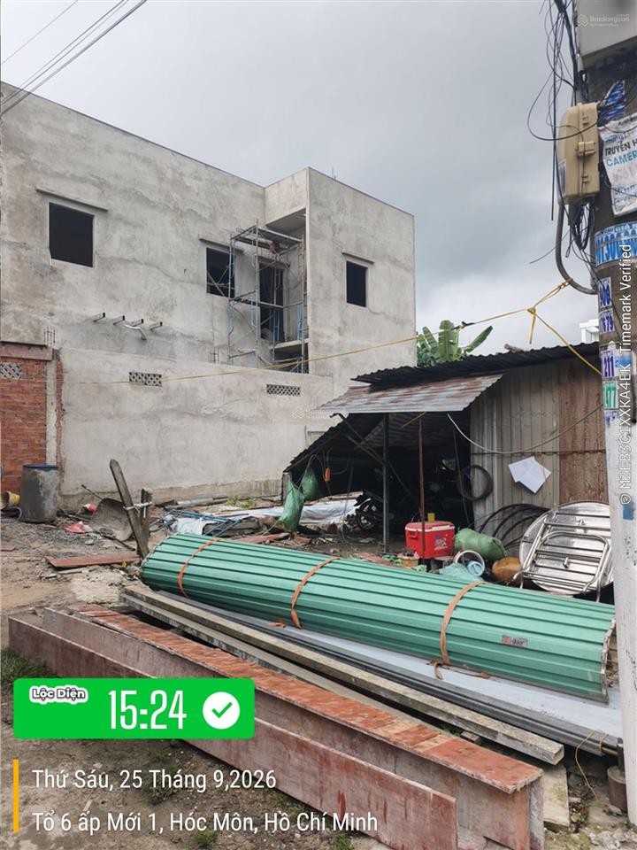 Lô đất tân xuân ngang 9m xây dựng 4 lầu 1 tum