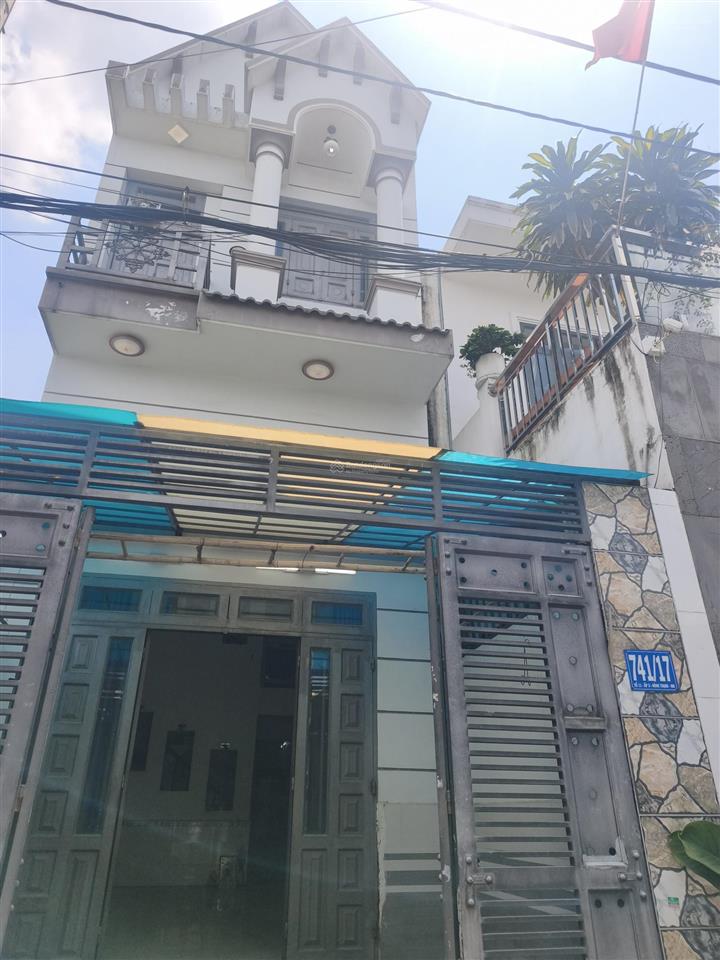 Nhà sổ hồng riêng gần chợ gấu, đông thạnh, hóc môn