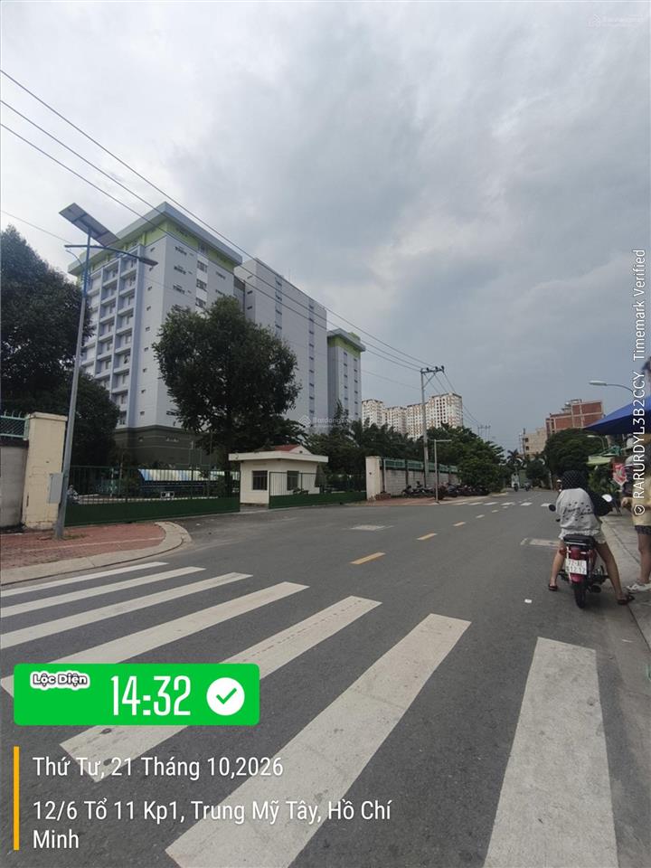 Lô đất gần cvpmqt hẻm xe hơi thông