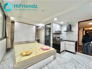 Khai trương phòng mới xây  studio cửa sổ  full nội thất cao cấp  ngay cv lê thị riêng