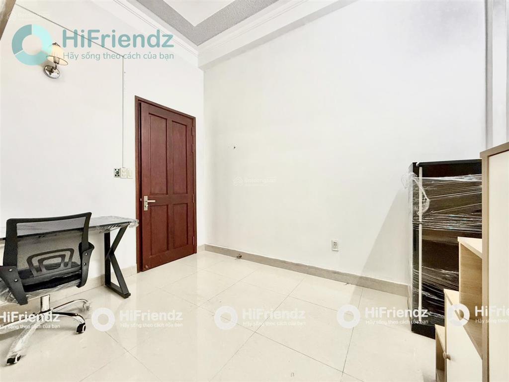 Cho thuê phòng gác full nội thất mới 100%  gác cao đứng được  ngay cv gia định