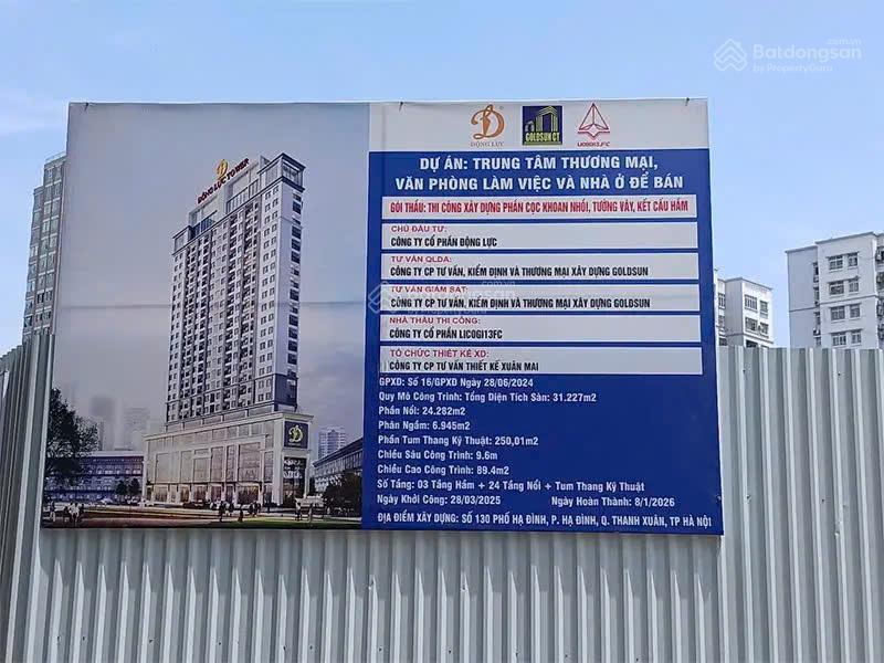 Chỉ hơn 100tr/m2  siêu phẩm hàng hiếm lõi quận thanh xuân