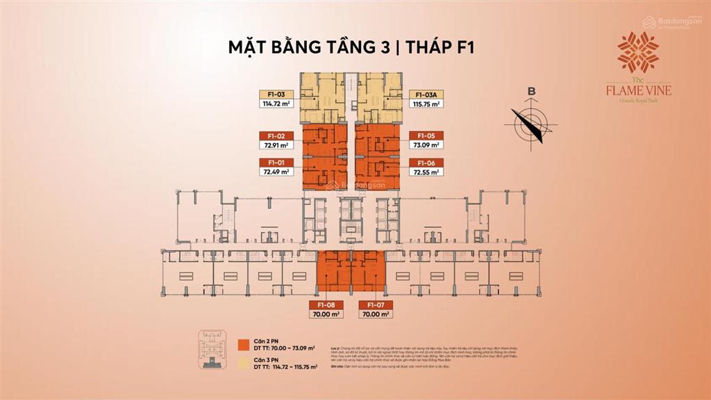 Căn hộ 2pn tại chung cư the flame vine tâm điểm vành đai 3.5 hoài đức hà nội