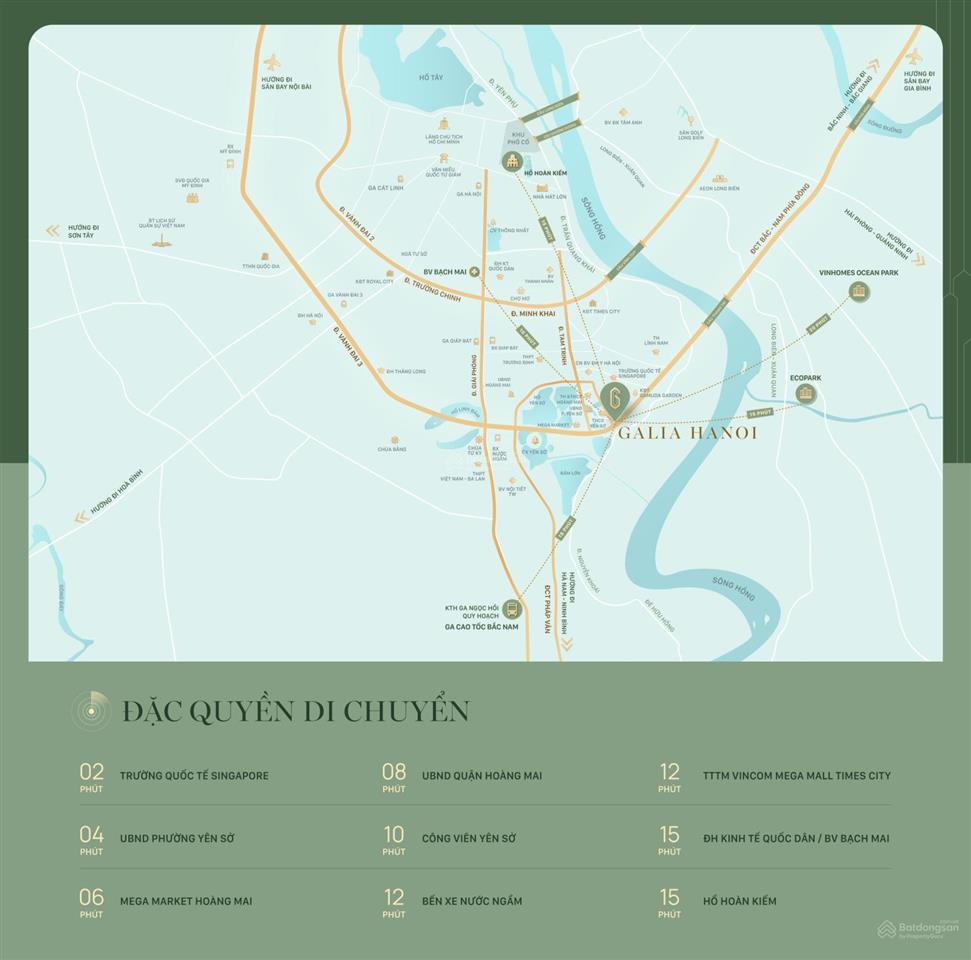 Chính chủ galia 2pn cắt vào hđmb, hướng đông nam, view vành đai 3