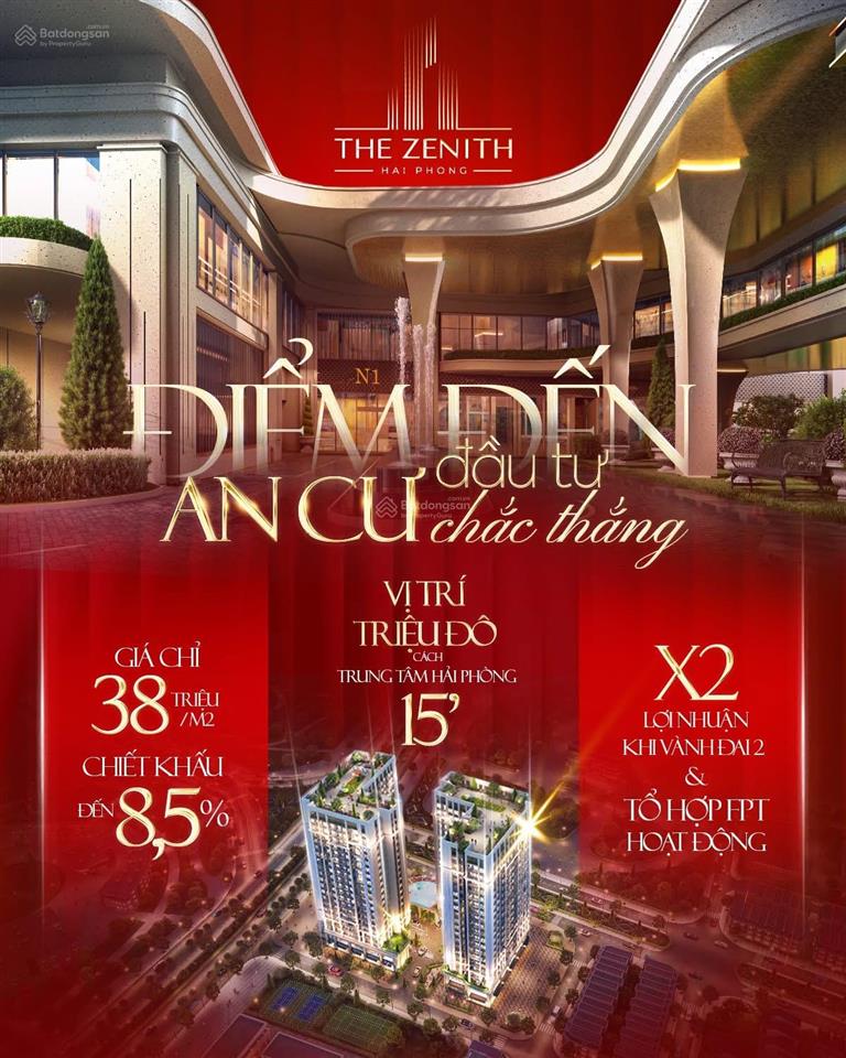 The zenith hải phòng biểu tượng sống mới, cơ hội đầu tư giữa tâm điểm phía tây thành phố