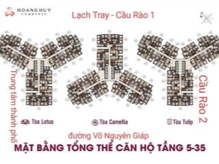 Hoàng huy commerce giá chỉ 45 triệu đồng/m2