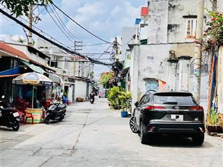 Bán nhà hẻm 8m lê văn quới, 95.4m nở hậu 5.5m, gần ngã tư bốn xã, 8.8 tỷ