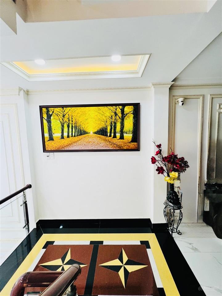 Hiếm! nhà 5 tầng an dương vương  56m2  hẻm xe tải 12m  đối diện công viên  chỉ 6,9 tỷ