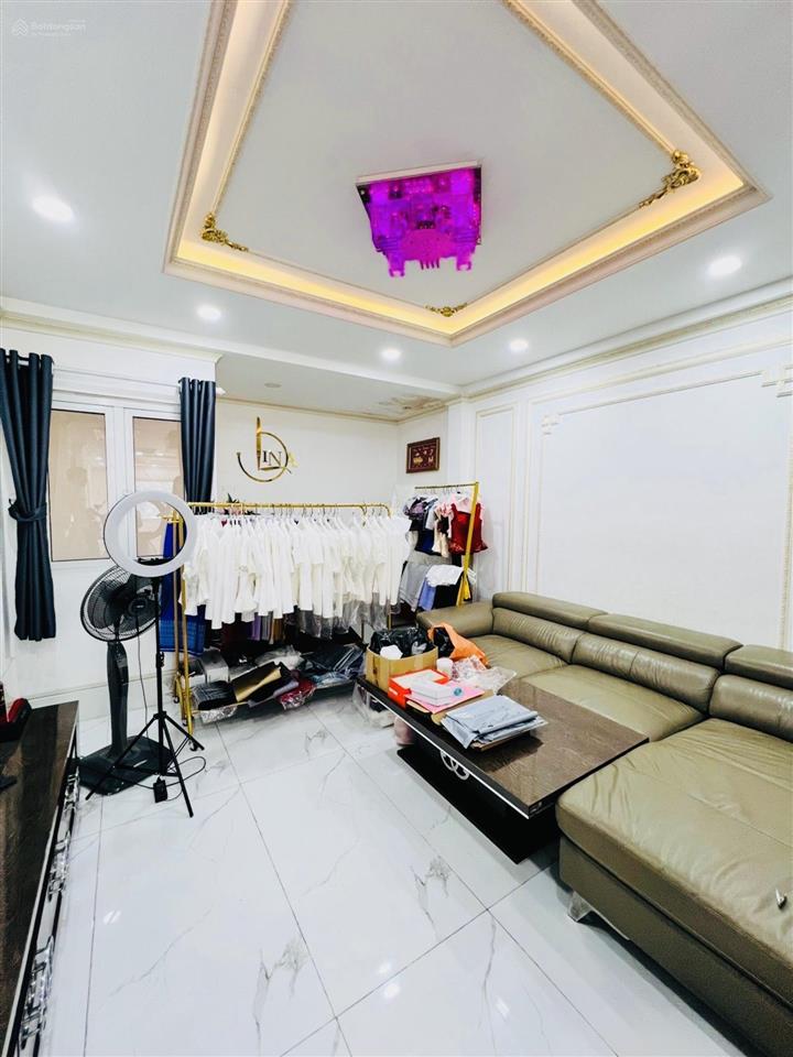 Hiếm! nhà 5 tầng an dương vương  56m2  hẻm xe tải 12m  đối diện công viên  chỉ 6,9 tỷ
