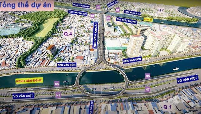 Bán nhà riêng, 100m2, xây 5 lầu, gần nguyễn thị thập quận 7, 140triệu/m2