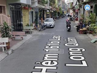 Chỉ 7tỷ nhẹ 80m2 ngay lạc long quân q11  nở hậu sát mặt tiền 3 tầng dt ổn định