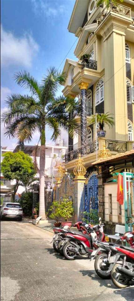 Đường nhựa 10m thông vỉa hè 2m  80m2 4m x 20m 4 tầng khu biệt thự cao cấp giáp quận 11 10tỷ nhỉnh