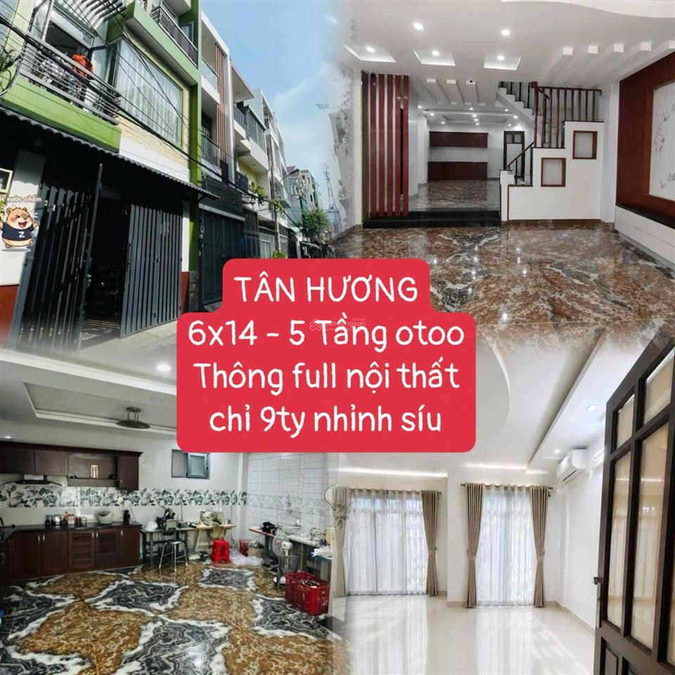 Biệt phủ + mặt phố kinh doanh tân phú  giáp tân bình  nguyễn sơn  lũy bán bích chỉ hơn 7 tỷ