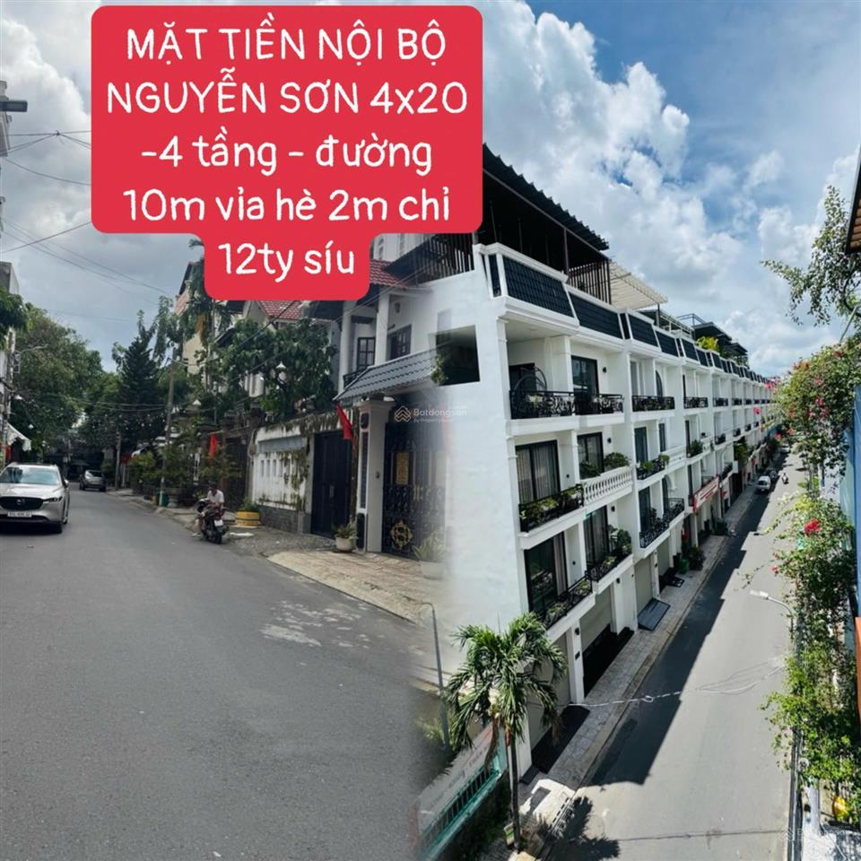 Biệt phủ + mặt phố kinh doanh tân phú  giáp tân bình  nguyễn sơn  lũy bán bích chỉ hơn 7 tỷ