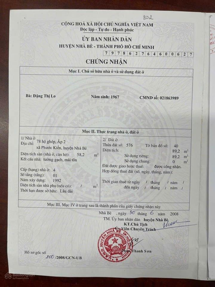 Cần bán gấp lô đất hẻm thông đường xe tải cách mặt tiền đường chính 150m