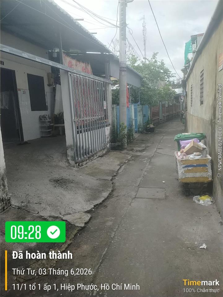 Bán nhà gần cầu hiệp phước sổ hồng riêng hỗ trợ vay