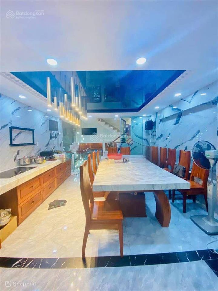 Bán nhà 5 tầng  gò vấp  huỳnh văn nghệ  tặng full nội thất gỗ đỏ  4.5 x 15  nhà siu đẹp