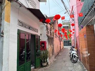 Bán nhanh nhà hẻm đ. mạc đĩnh chi trung tâm nha trang khu bàn cờ  dt 28,7m2 giá 3,2 tỷ