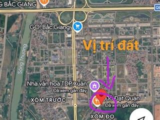 Bán lô góc mặt đường trường chinh cạnh ngã 6 bắc giang