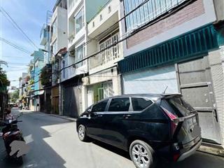 Tân phú, huỳnh thiện lộc, 77m² nở hậu  5 tầng  7pn  hẻm xe hơi thông  đang có dòng tiền