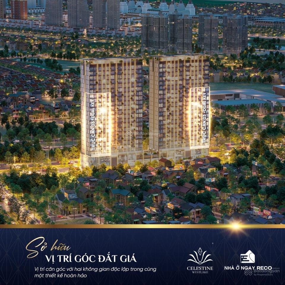 Dual key celestine westlake nhân đôi giá trị sống thượng giữa trung tâm hồ tây